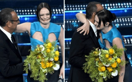 Sanremo 2025, Francesca Michielin in lacrime dopo l'esibizione: &quot;Grazie di cuore&quot;