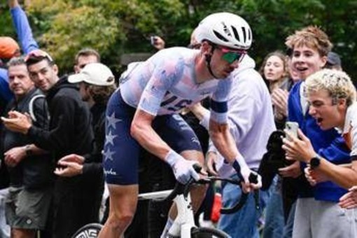 Ciclismo, McNulty vince i Mondiali e regala l'oro agli Stati Uniti Ciclismo, McNulty vince i Mondiali e regala l'oro agli Stati Uniti