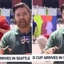 Il tifoso della Roma 'star' social ai Mondiali: lo show e la caduta in diretta