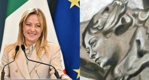 Meloni scherza su affresco con il suo volto: "No, decisamente non sembro un angelo" Meloni scherza su affresco con il suo volto: "No, decisamente non sembro un angelo"