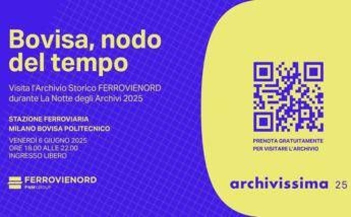 'Bovisa, nodo del tempo', Ferrovienord apre al pubblico l'Archivio storico