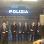 Roma, alla stazione Termini primo ufficio PolMetro, inaugurazione con Piantedosi