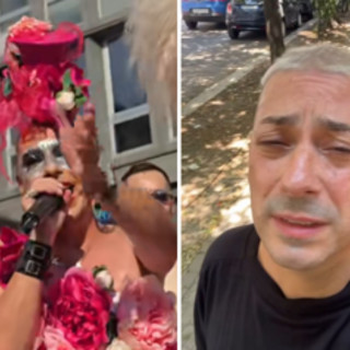 Insulta Salvini sul carro del Milano Pride, poi chiede scusa: "Colpa del caldo"