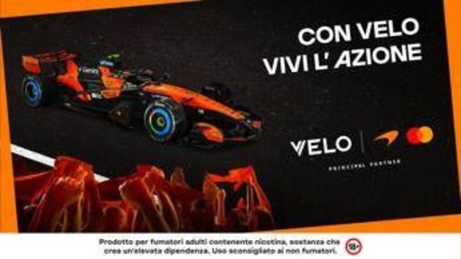F1, a Monza Velo torna in pista al fianco del team McLaren Mastercard Formula 1 Team F1, a Monza Velo torna in pista al fianco del team McLaren Mastercard Formula 1 Team