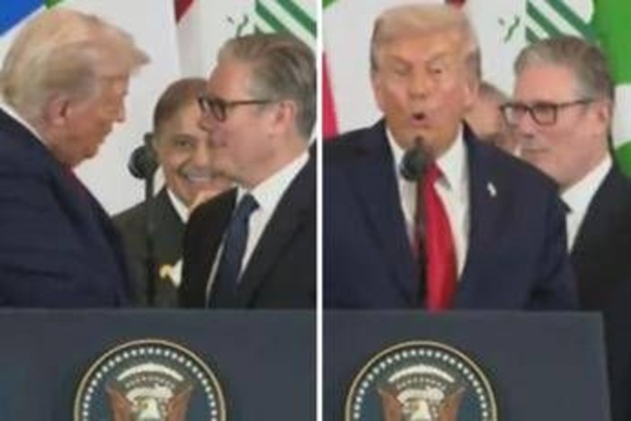 Trump illude Starmer, il 'trabocchetto' davanti alla stampa