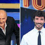 Ascolti tv, testa a testa tra Scotti e De Martino nell'access: i risultati di ieri 22 settembre