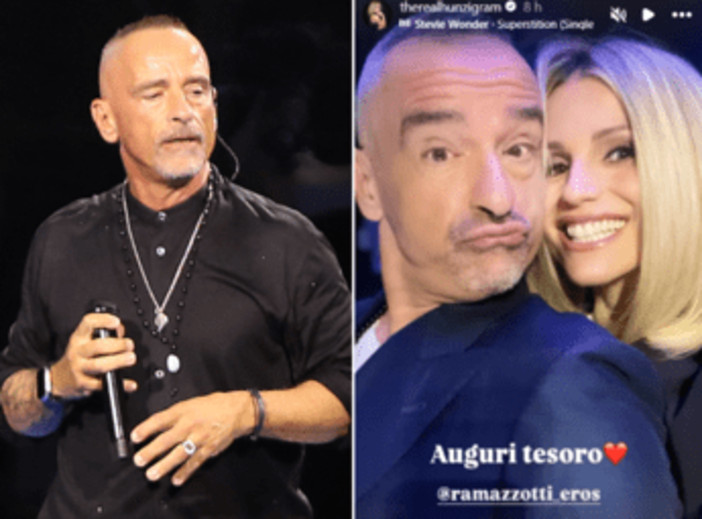 Eros Ramazzotti compie 63 anni, la dedica speciale di Michelle Hunziker: "Auguri tesoro"