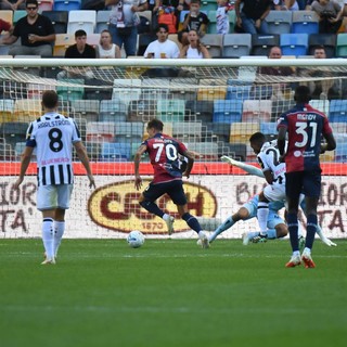 Maldini ancora a segno, il Cagliari vince a Udine e vola alto