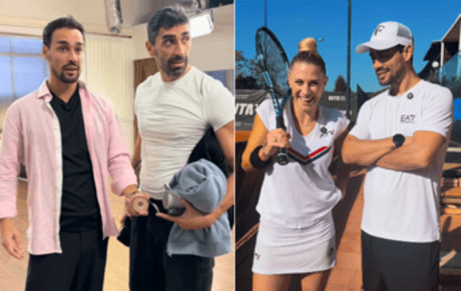 Ballando, scintille tra Fognini e Magnini dietro le quinte: "Padel o nuoto?" Ballando, scintille tra Fognini e Magnini dietro le quinte: "Padel o nuoto?"