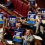 No della Camera a emendamento dei 'vannacciani' su preferenze. Opposizioni: "Maggioranza non c'è più, fermatevi" No della Camera a emendamento dei 'vannacciani' su preferenze. Opposizioni: "Maggioranza non c'è più, fermatevi"