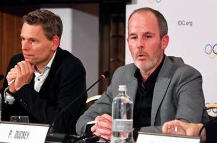 Milano Cortina 2026, Ducrey (Cio) in visita all'Ice Park: &quot;L'atmosfera olimpica prende forma&quot;