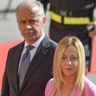 Piantedosi: "Sarebbe bello vedere Meloni presidente della Repubblica" Piantedosi: "Sarebbe bello vedere Meloni presidente della Repubblica"
