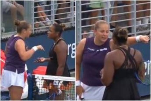 Lite agli Us Open: Ostapenko perde e si infuria, Townsend 'guida' i fischi del pubblico