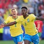 L’esordio di Ancelotti termina in pari, 1-1 tra Brasile e Marocco L’esordio di Ancelotti termina in pari, 1-1 tra Brasile e Marocco