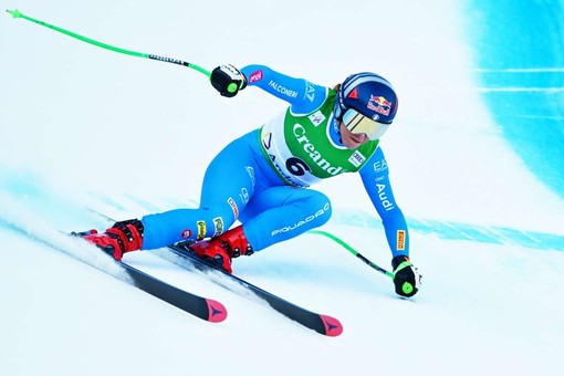 Goggia non scende più dal podio, terza anche nella discesa di Soldeu