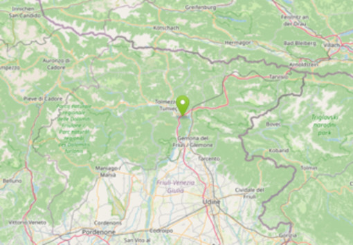 Terremoto in Friuli, scossa di magnitudo 3.3 in provincia di Udine: paura ma nessun danno