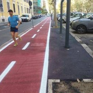 Municipio I Roma, pista ciclabile e marciapiede, concluso rifacimento largo Trionfale-via Barletta Municipio I Roma, pista ciclabile e marciapiede, concluso rifacimento largo Trionfale-via Barletta