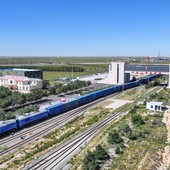 Cina-Europa: interporto Erenhot ha gestito oltre 15mila treni merci in 5 anni Cina-Europa: interporto Erenhot ha gestito oltre 15mila treni merci in 5 anni