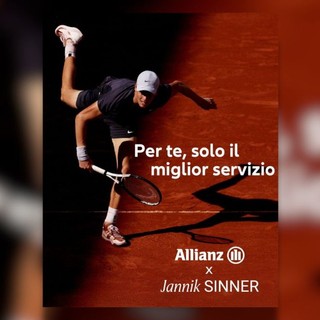Jannik Sinner e Allianz avviano una partnership globale pluriennale