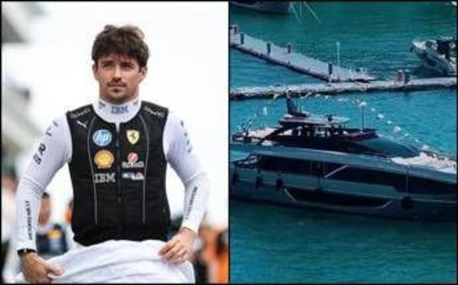 Leclerc, vacanza... da sogno: super yacht da 15 milioni per Charles Leclerc, vacanza... da sogno: super yacht da 15 milioni per Charles