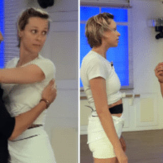 Scintille tra Pellegrini e Peron, le prove di ballo finiscono male: &quot;Ti denuncio per body shaming&quot;