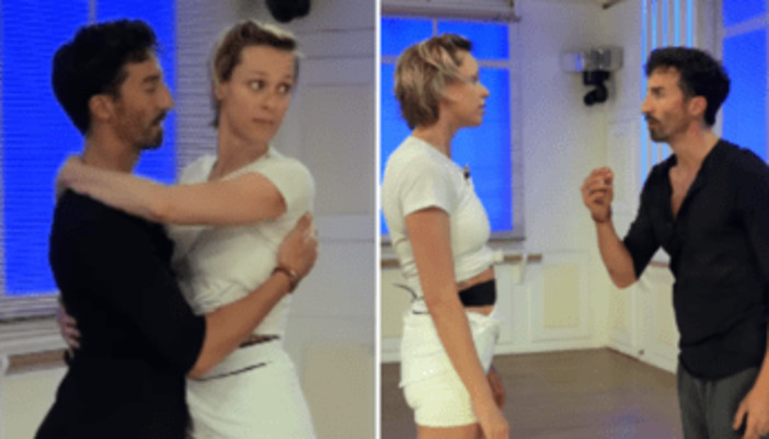 Scintille tra Pellegrini e Peron, le prove di ballo finiscono male: &quot;Ti denuncio per body shaming&quot;