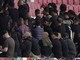Italia, tifosi azzurri di spalle durante l'inno israeliano. Poi i cartelli: &quot;Stop&quot;