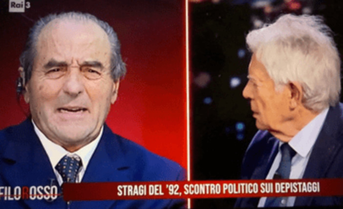 Filorosso, bestemmia in diretta tv dell'ex ministro Martelli: "Non siamo al Grande Fratello"