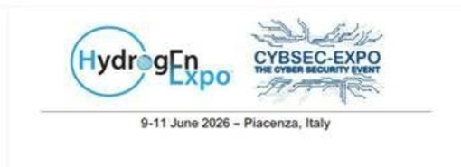 Fiere, idrogeno e cybersicurezza: dal 9 all'11 giugno tornano a Piacenza Hydrogen Expo e Cybsec-Expo