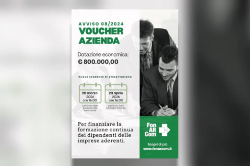 FonARCom a sostegno dell’Alta Formazione nelle imprese con il Voucher Azienda FonARCom a sostegno dell’Alta Formazione nelle imprese con il Voucher Azienda
