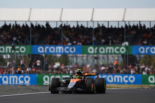 Norris il più veloce a Silverstone ma la Ferrari c’è