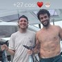 Berrettini, giornata di pesca alle Maldive e auguri social al fratello Jacopo