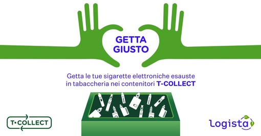 Al via la nuova campagna Logista per lo smaltimento delle sigarette elettroniche Al via la nuova campagna Logista per lo smaltimento delle sigarette elettroniche