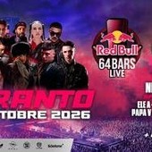 'Red Bull 64 Bars Live', Ele A, Nerissima Serpe e Papa V come special guest: il live a Taranto 'Red Bull 64 Bars Live', Ele A, Nerissima Serpe e Papa V come special guest: il live a Taranto