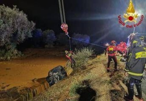 Nubifragio a Brindisi, disperso 63enne: recuperata auto