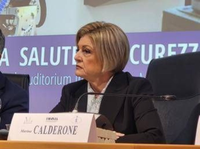 Calderone: &quot;Sicurezza su lavoro sia imperativo oltre che conoscenza regole&quot;