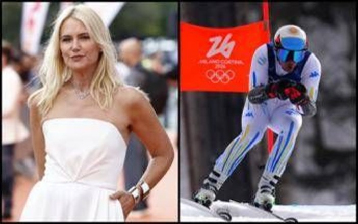 A Bormio spunta... Valeria Mazza: la top model in tribuna per il figlio Tiziano Gravier alle Olimpiadi