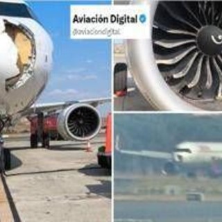 Atterraggio di emergenza per volo Iberia, collisione con un uccello e danni al motore