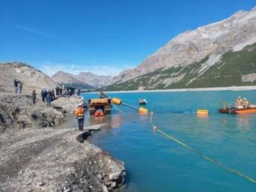 A2a presenta il 'progetto Teti', in Valtellina la prima tecnologia subacquea in italia per la gestione dei sedimenti negli invasi idroelettrici