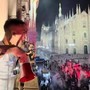 Inter, la lunga notte della festa scudetto: Lautaro e Thuram superstar in Piazza Duomo