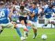 Baturina e Douvikas piegano il Napoli al Maradona, vince il Como 2-1