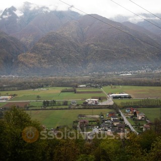L'area alle porte di Domodossola, dove potrebbe sorgere l'ospedale nuovo